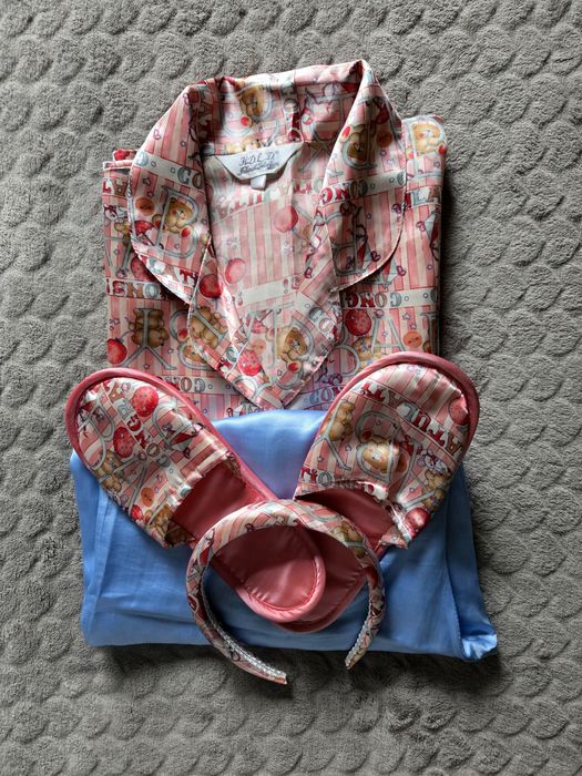 Pijama Seda Estampado Mulher T. M