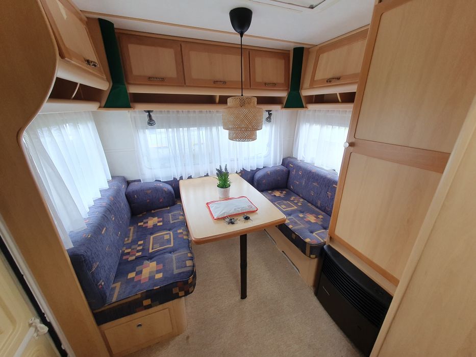 Tec Travel king2003r 4x osoby,Przedsionek,1200kg,Bojler,Media,Prysznic