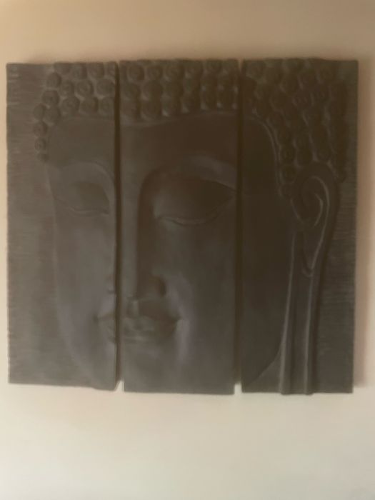 Vendo quadro buda em pedra