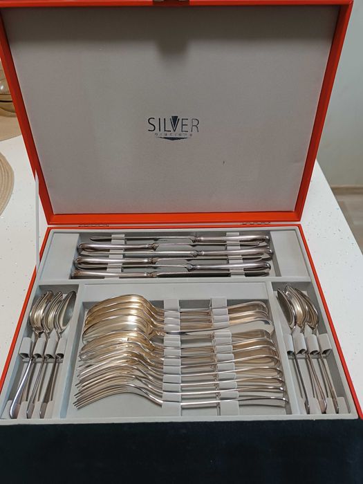 Komplet sztućców dla 6 osób Silver Precioza