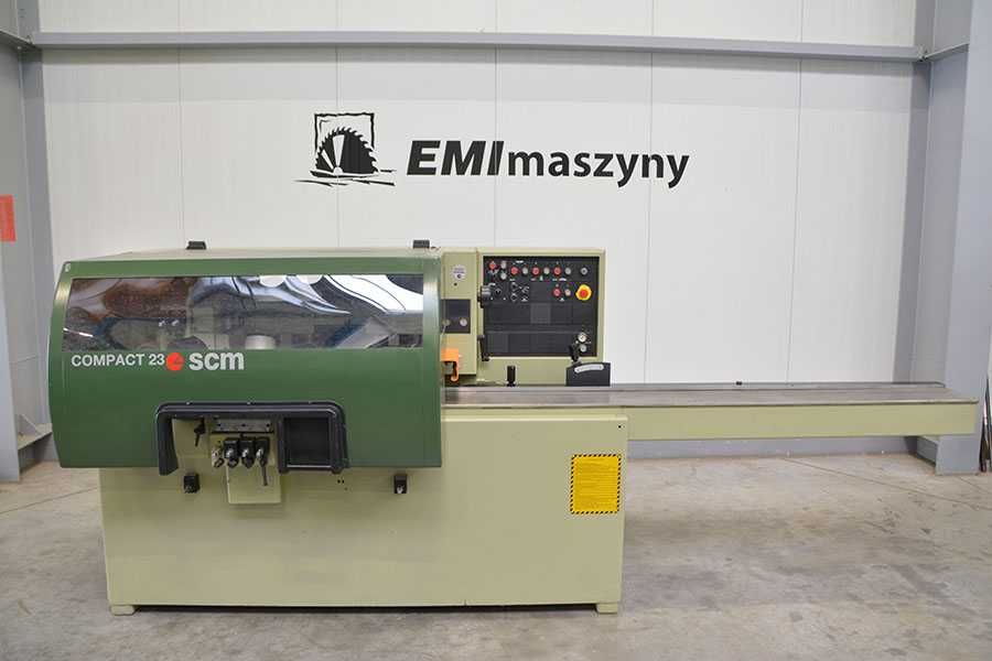 Strugarka czterostronna SCM Compact 23 - 4 wrzeciona - 230x120