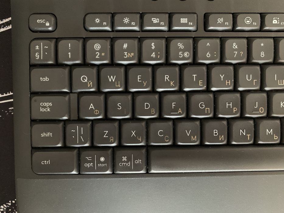 Клавiатура бездротова Logitech Signature K650 US Graphite USB