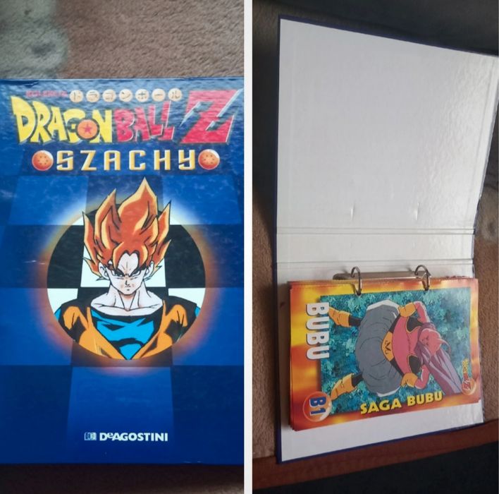 123 Karteczki po polsku szachy Dragon Ball Z plus segregator