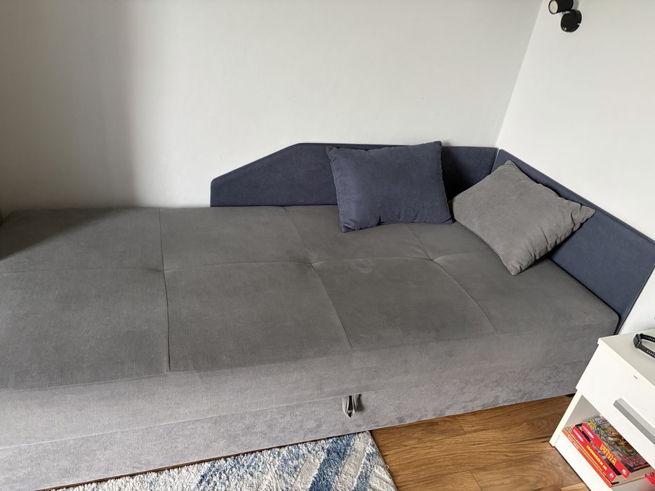 Tapczan rozkładany pojedynczy