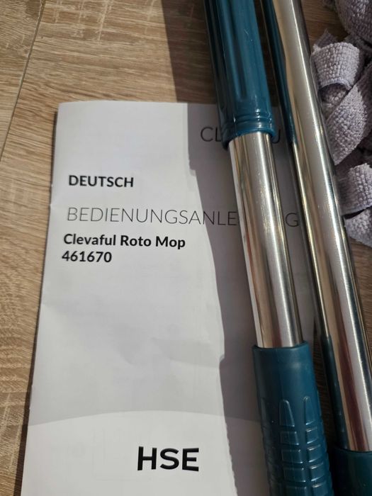 Clevaful Roto Mop 5.0 HSE Zestaw mop Wiadro