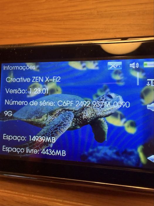 MP3 Creative 16 G Zen X- F1 X 2