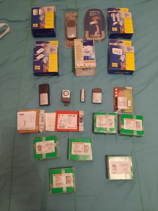 Sensores/ alarmes/ int.diferenciais