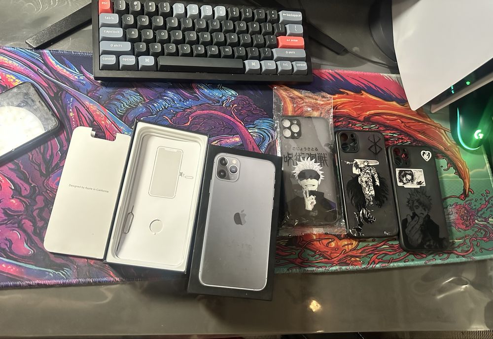 Айфон 11 про макс. space gray . 11 pro max, 73% акб