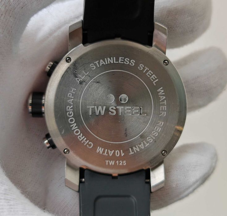 Чоловічий годинник TW Steel TW125 Chronograph 100m 59mm