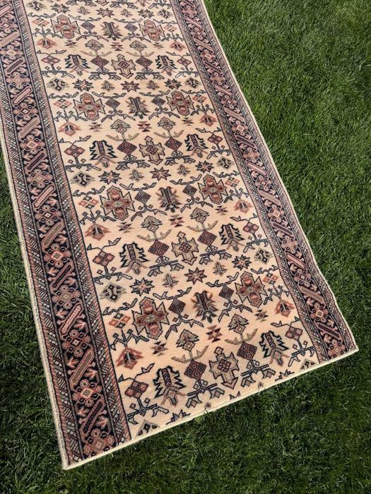 Nowy Chodnik Dywan Wełniany Kaszmirowy Perski od Osta Carpets 410x85 CM