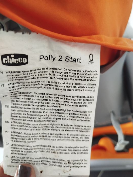 Espreguiçadeira/ Cadeira refeição  Chicco