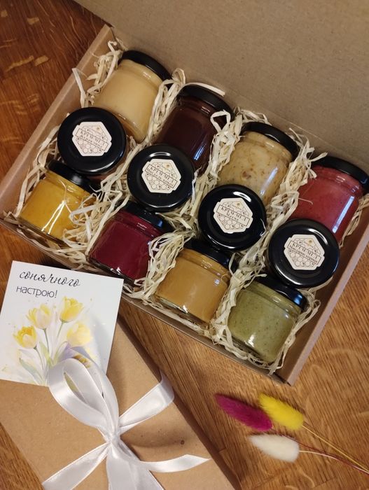 Подарунковий набір/крем мед