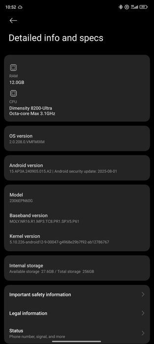 Xiaomi 13T 12Gb /256Gb