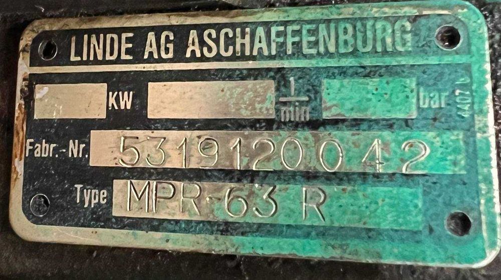 Linde MPR-63 R (Linde MPR63R) Pompa hydrauliczna