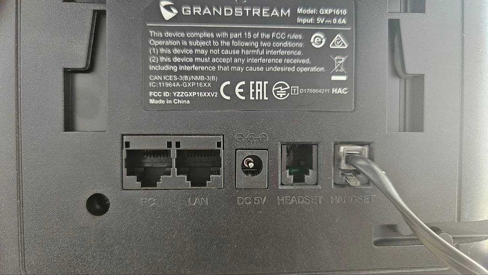 Telefon stacjonarny GRANDSTREAM GXP1610