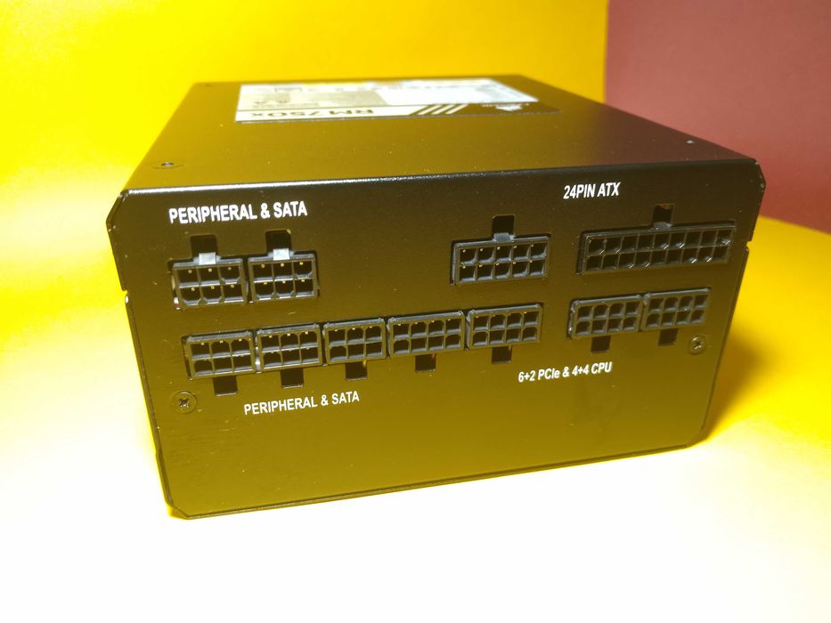 Блок Питания CORSAIR 750 W GOLD 80 PLUS ИДЕАЛ Японские Конденсаторы