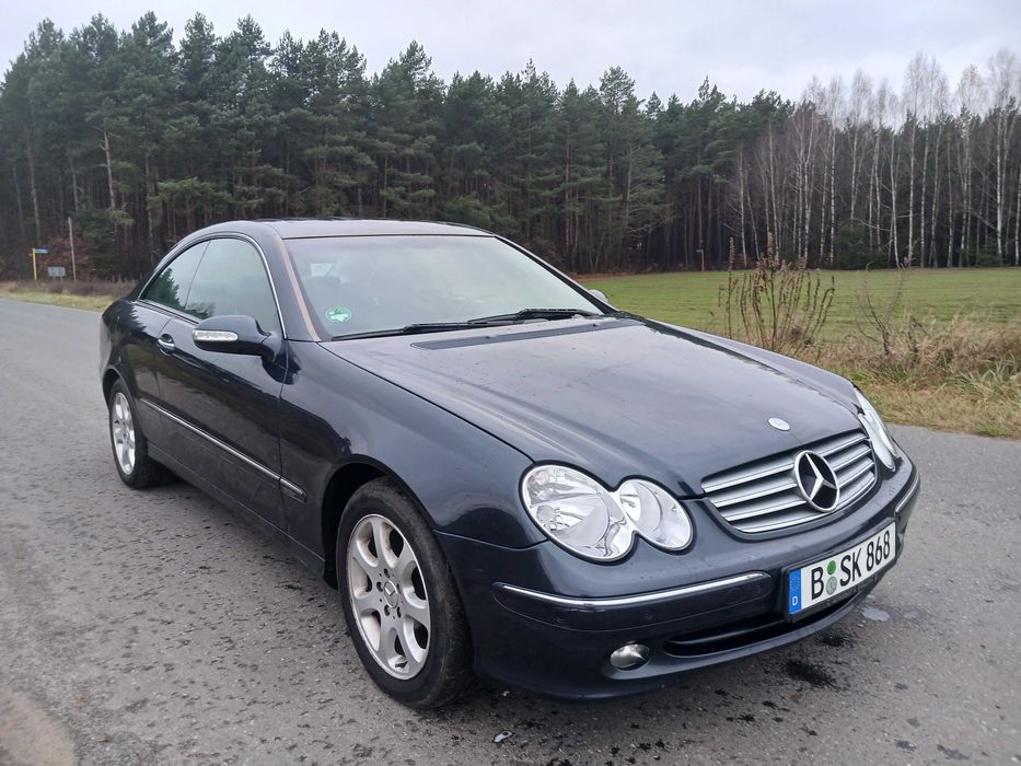 Mercedes-Benz. CLK 200 Kompressor, 1.8 benzyna, Automat, Elegance