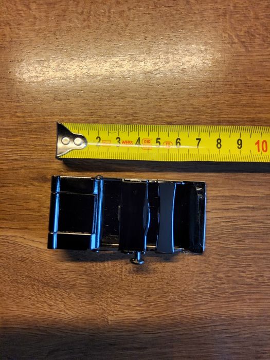 Klamra do paska metalowa nowa folia top