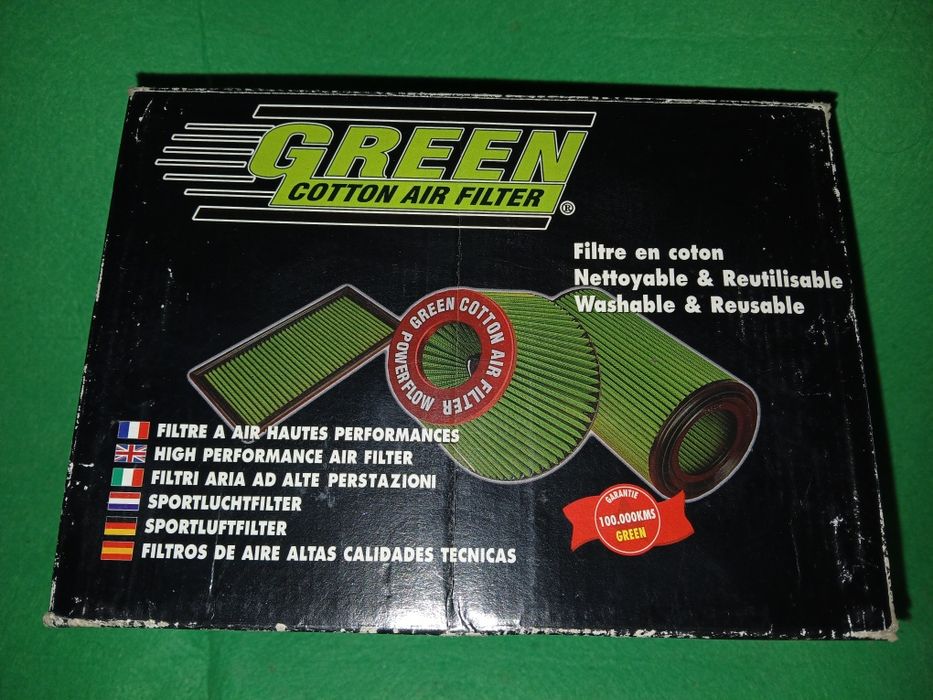 Filtro de ar Green/ Honda