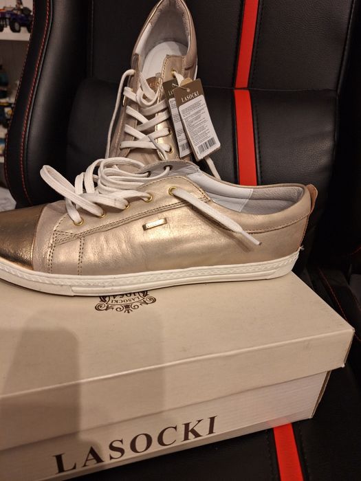 Trampki skóra Lasocki