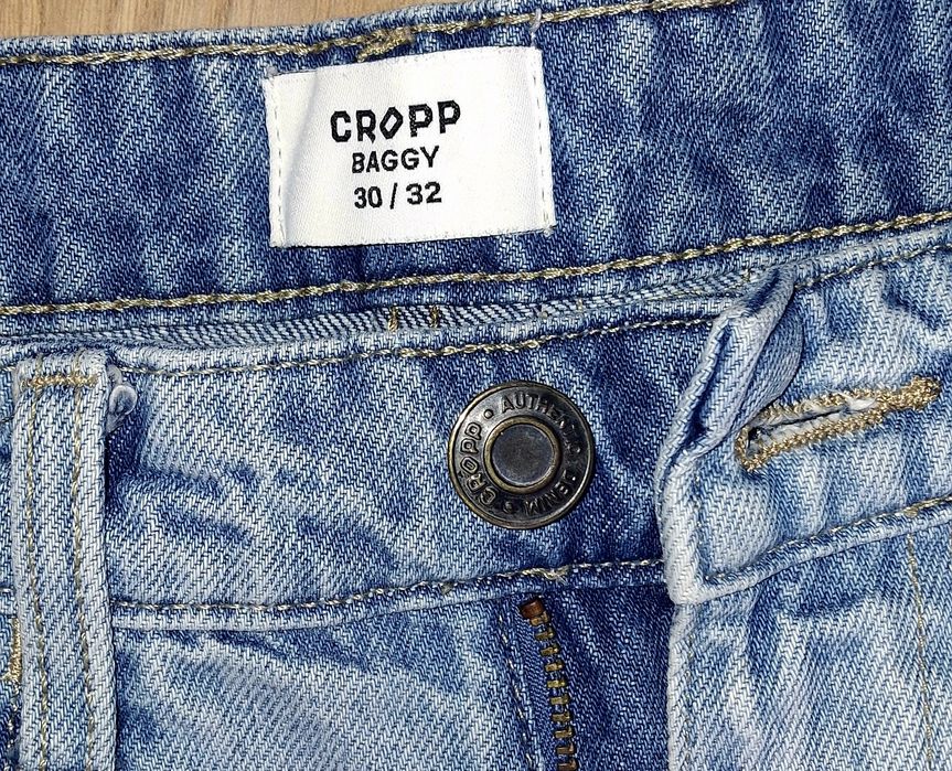 Spodnie jeansowe cropp