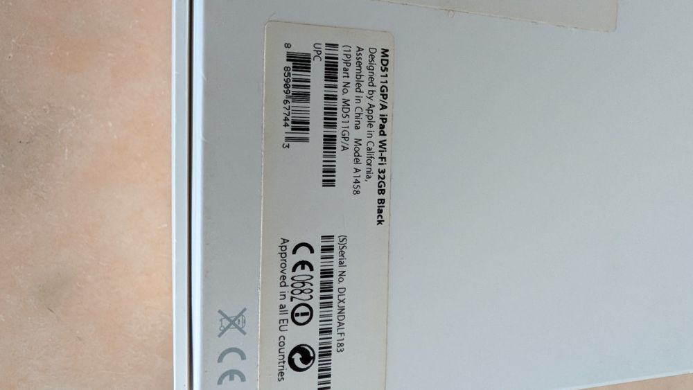 Ipad wi Fi 32 GB black