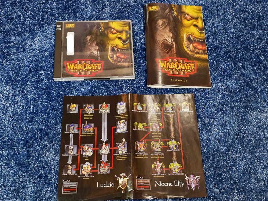 Warcraft III 3 - 1 wydanie (2002) - Big Box - PC PL
