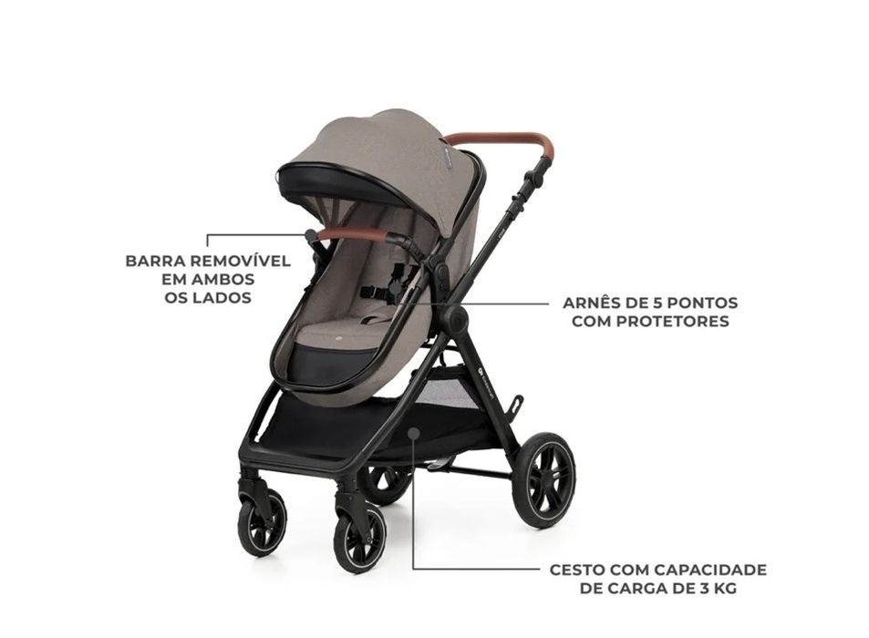 Carrinho de bebé não usado