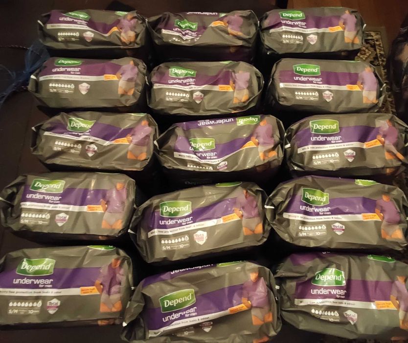 Cueca - Fralda incontinência homem NOVO