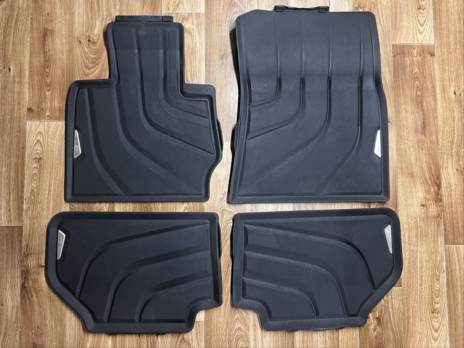 Килимки (коврики) гумові салону BMW X3 (F25) / X4 (F26)