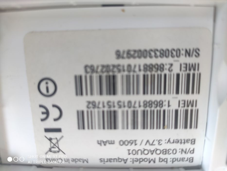 Telemovel Bq para peças