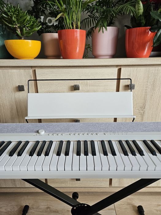 Keyboard Casio CT-S1 Biały ze stojakiem