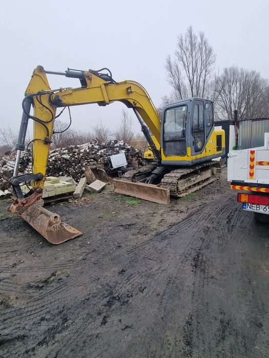 Uslugi koparką i lawetą