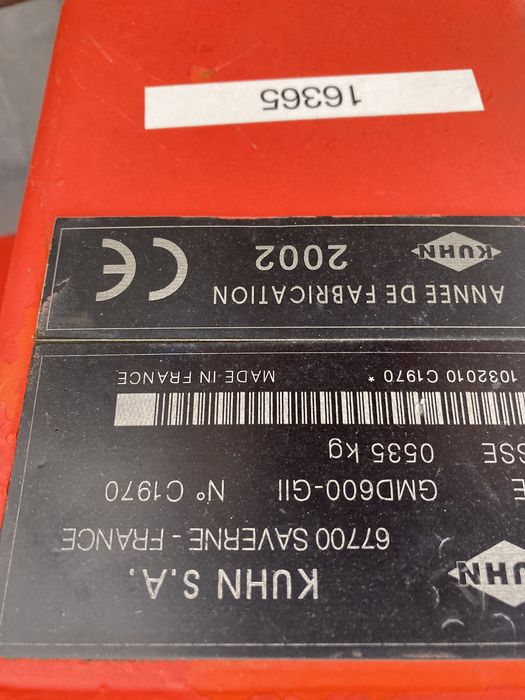 Kuhn gmd 600gmd 700gmd800oslona paskow