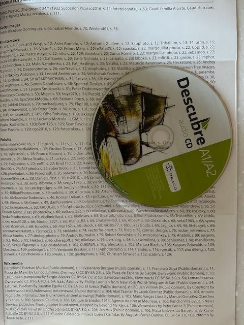 Descubre A1/A2 + CD - Praca zbiorowa