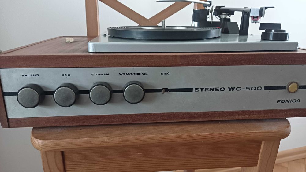 FONICA  WG-500 F gramofon,adapter PRL -super stan ! RARYTAS