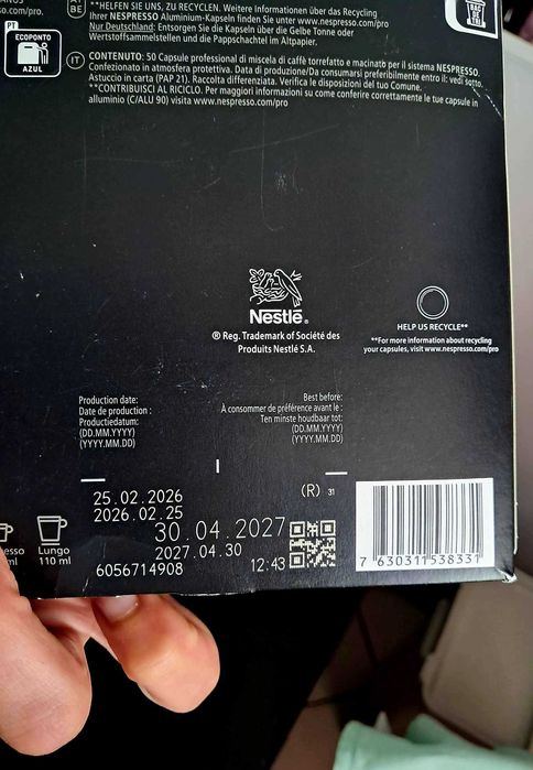 Kapsułki Nespresso