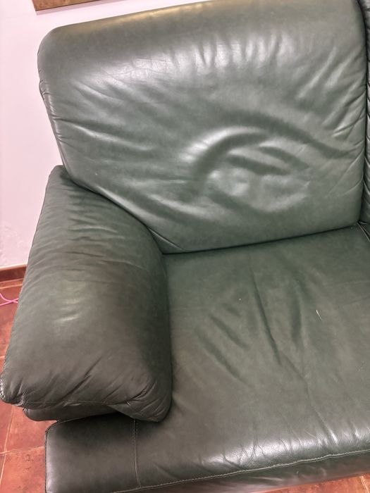 Sofa verde polipele