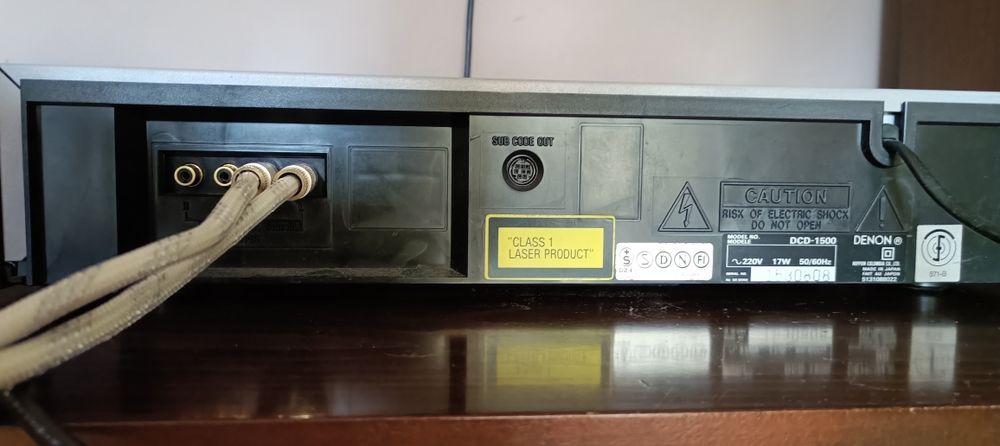 Odtwarzacz CD Denon DCD 1500 szampański