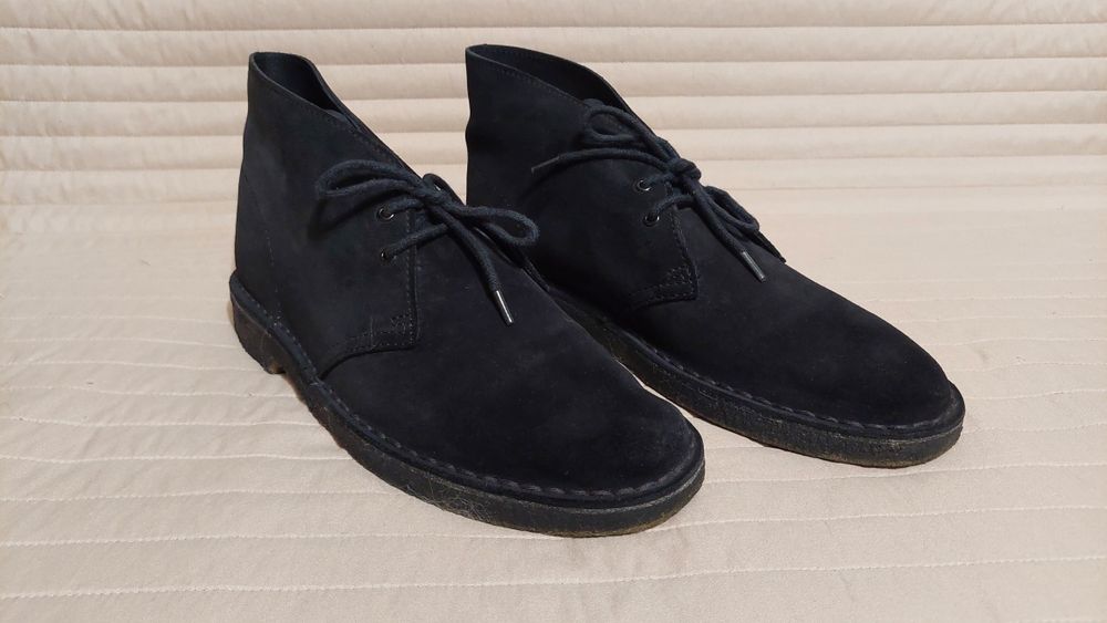 Замшевые полуботинки Clarks Desert Boots