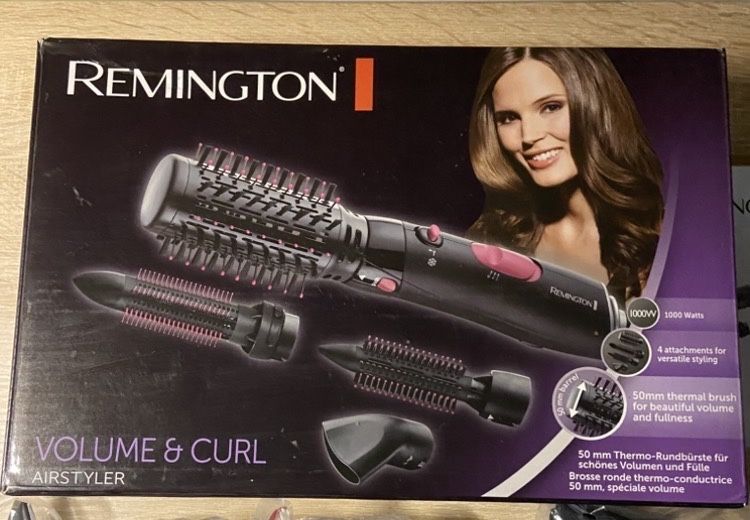 Стайлер фен-щітка Remington Volume & Curl