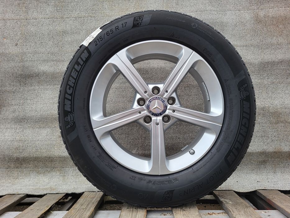 [K353] Koła zimowe 17 Cali 5x112 Michelin 215/65/17 Mercedes GLB 21r