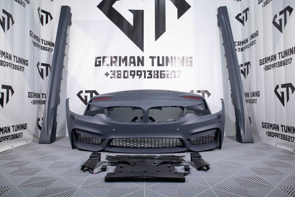 Комплект обвісу BMW F32 F33 F36 стиль M4 F82 обвес бампер передний задний пороги бмв ф32 ф33 ф36