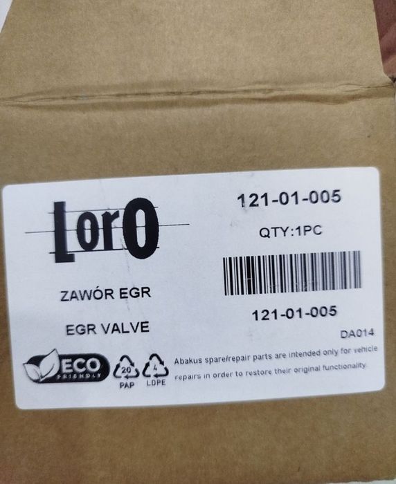 Клапан ЕГР EGR Citroën fiat ford mazda peugeot suzuki volvo 1.6 HDI