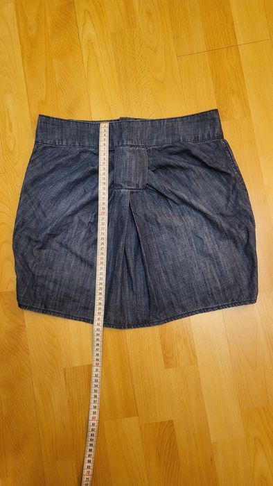 Oryginalna jeansowa spódniczka bombka Timeless L