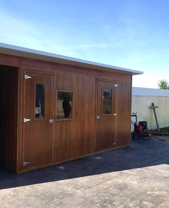 abrigo de jardim - Madeira&Conforto - cmb.20