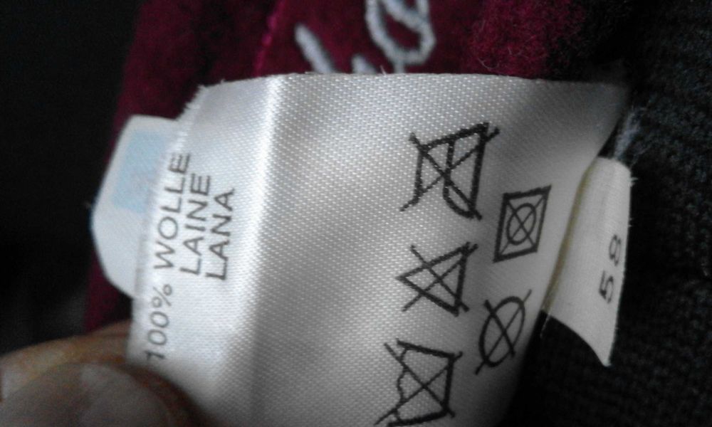 beret bordowy M wool wełna