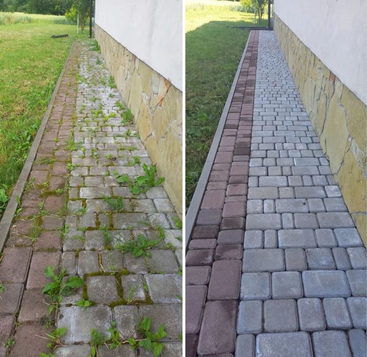 Професійна МИЙКА фасадів, бруківки,дахів