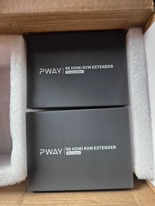 Комплект HDMI подовжувача 4K-60Hz, по кабелю САТ5/6 до 150 м