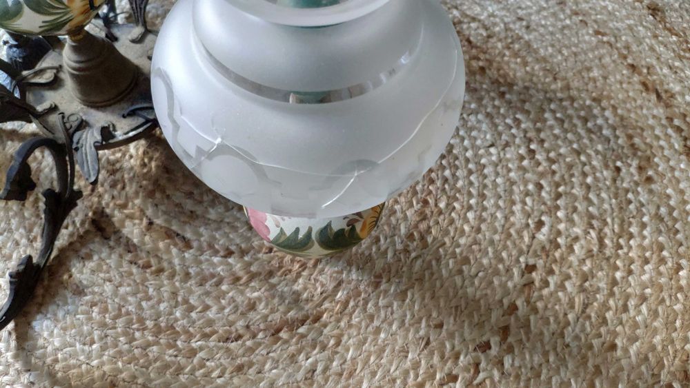 Candeeiro antigo em cerâmica442461692374568964